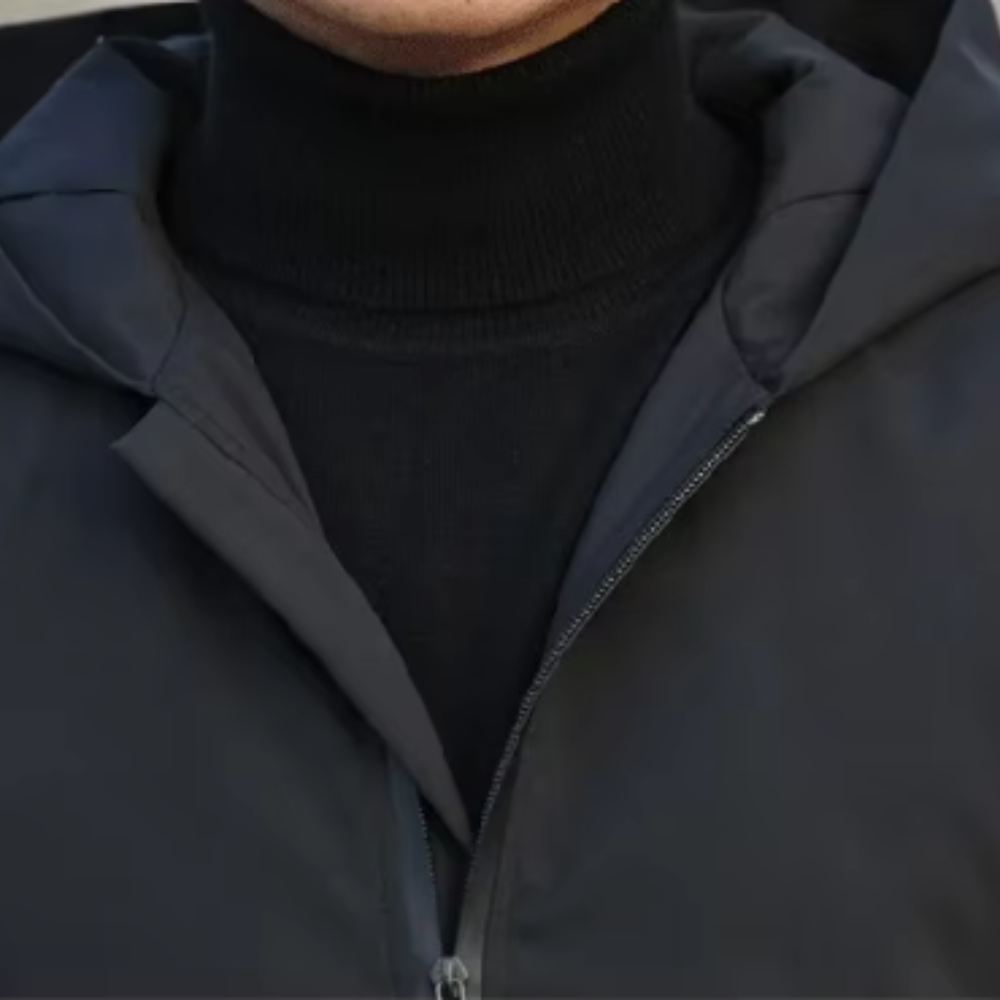 Herren Windjacke Wasserdicht Elegant