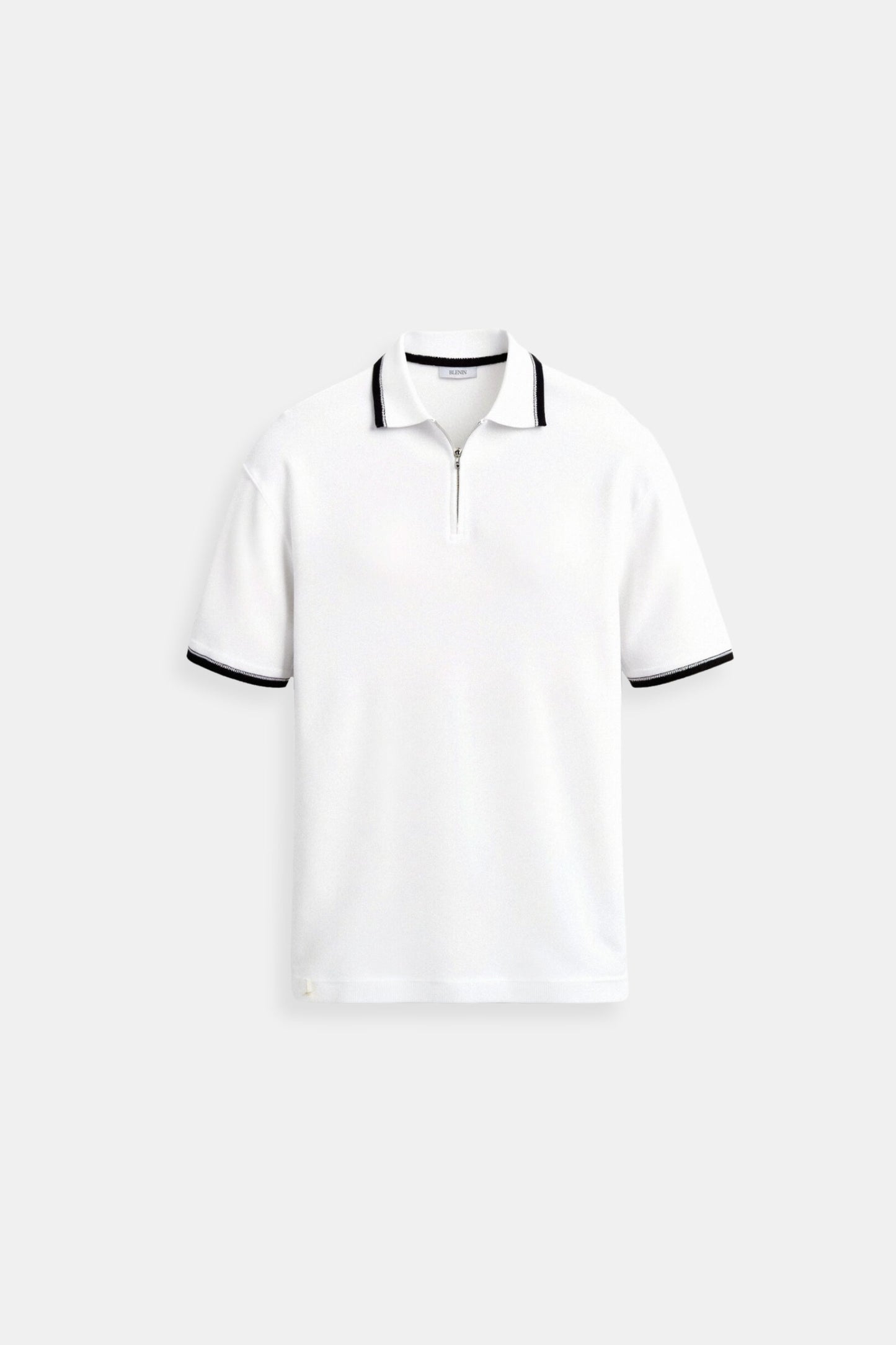 Herren Poloshirt Klassisch Mit Reißverschluss Modern - Norvielle