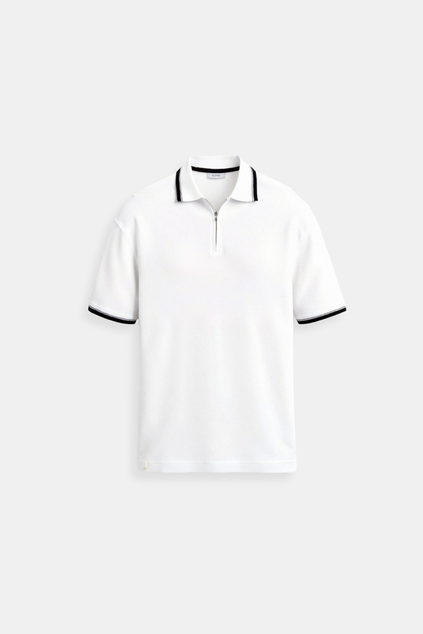 Herren Poloshirt Klassisch Mit Reißverschluss Modern - Norvielle
