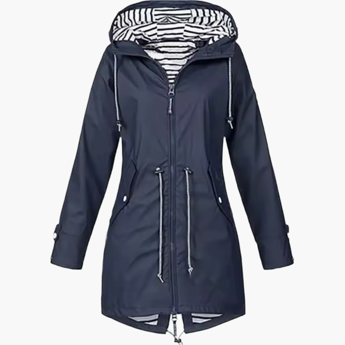 Wasserdichte Regenjacke Damen Herren Kapuze