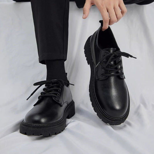 Herren Lederschuhe Braun Klassisch - Norvielle