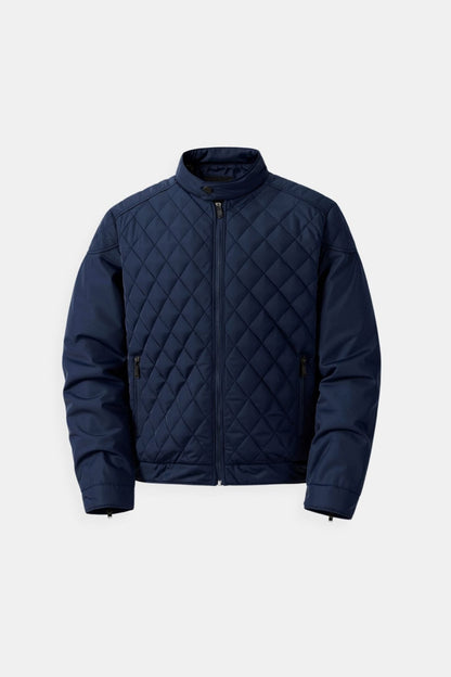 Herren Steppjacke Elegantes Steppmuster