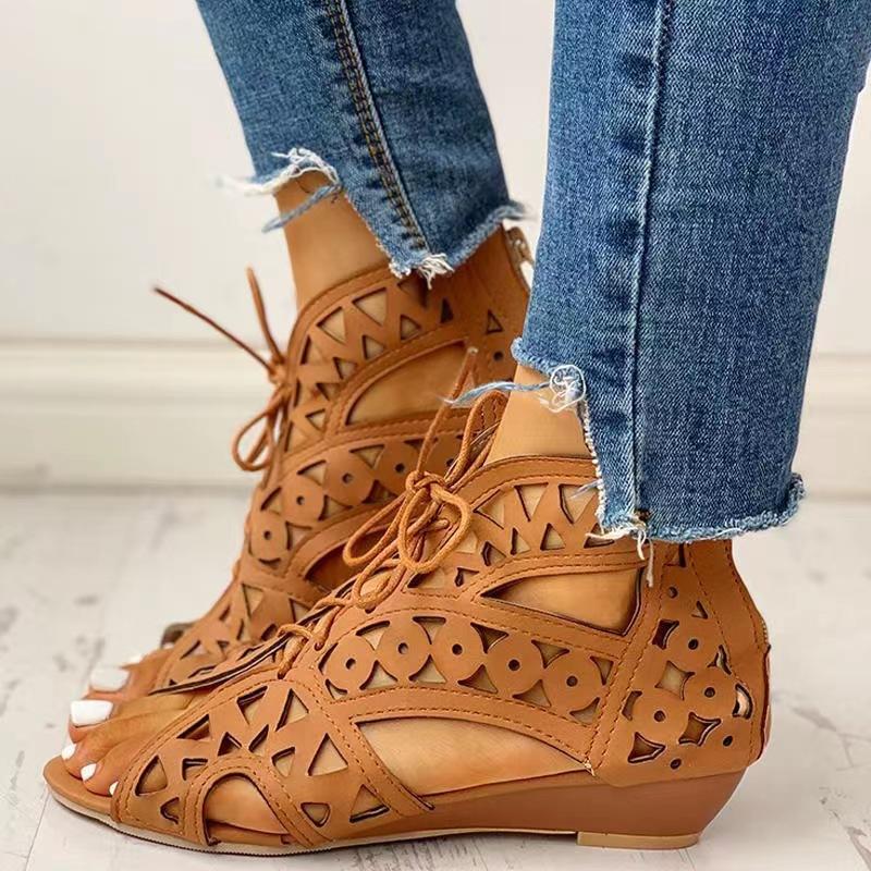 Damen Sandalen Bequem Modisch