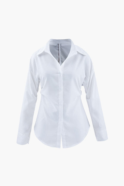 Damenhemd Oversized Klassisch