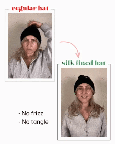 Damen Hut aus Satin Zeitlos und Schlicht