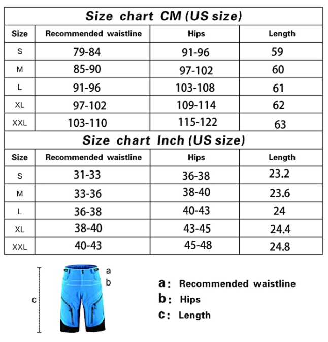 Herren Radhose Atmungsaktive Cycling Shorts