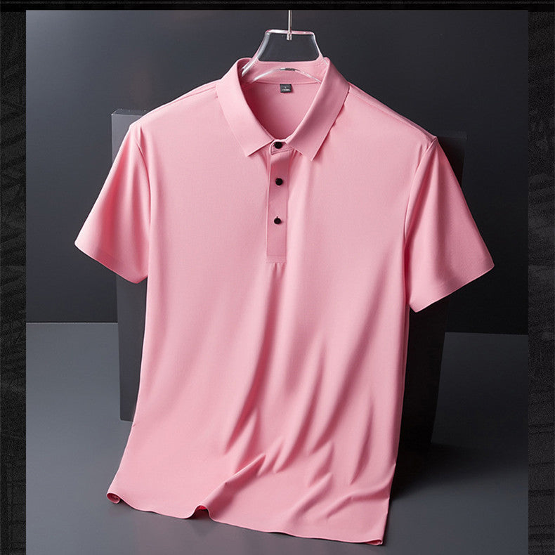 Herren Polo-Shirt Atmungsaktives Jersey Elegant