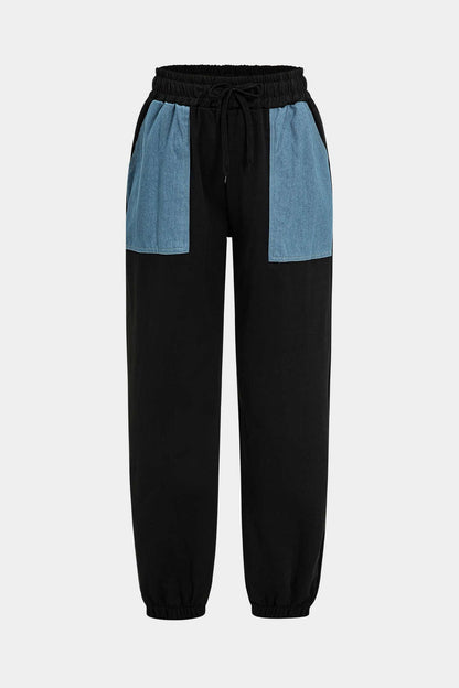 Sportliches Damen-Zweiteiler-Set Denim-Style