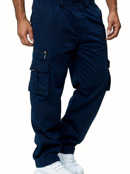 Herren Cargo Hose Bequem Casual Freizeit