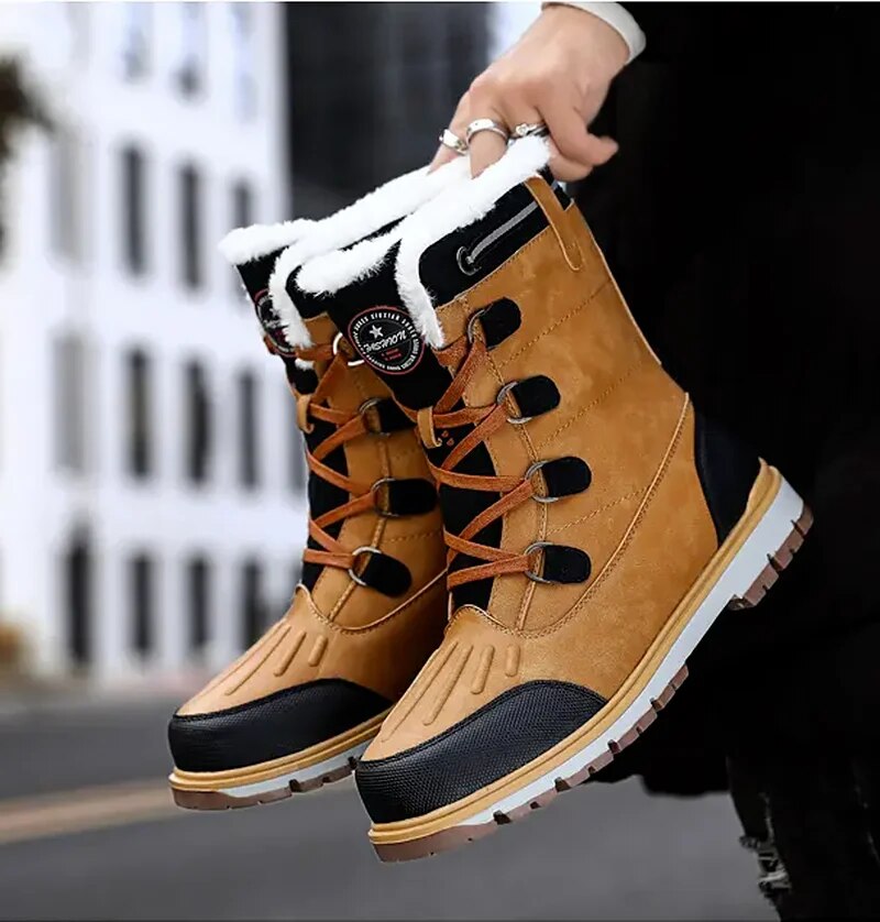 Herren Stiefel Wasserdicht Isoliert Warm