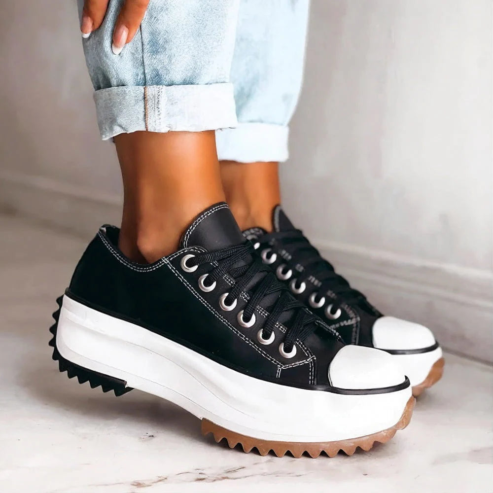 Damen Orthopädische Sneaker Bequem Sommerweiß