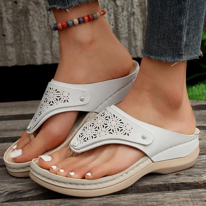 Damen Sandalen Ergonomisch Komfortabel Sommer - Norvielle