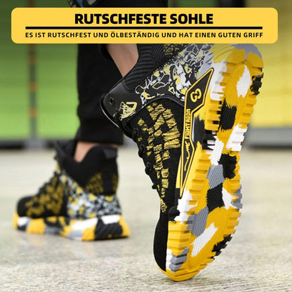 Sicherheitsschuhe Stahlkappen Anti-Durchstich Knöchel Schutz
