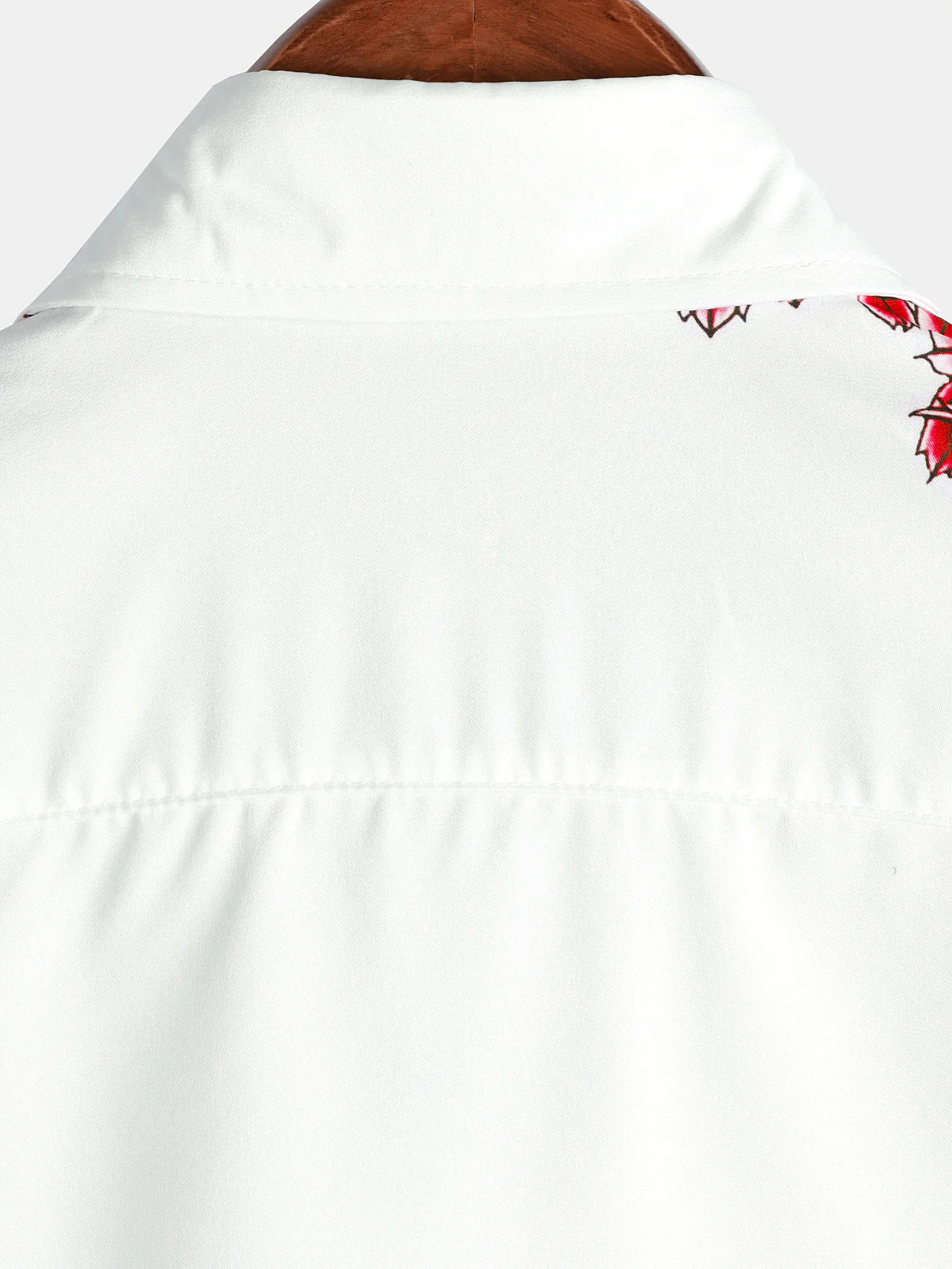 Männer Kurzarm Hemd Floral Sommerhemd