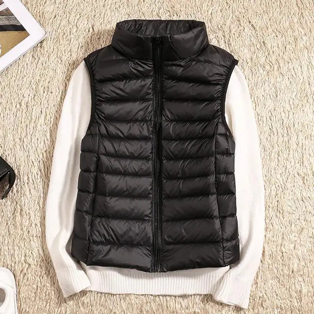 Damen Steppweste Warme Winterjacke - Norvielle