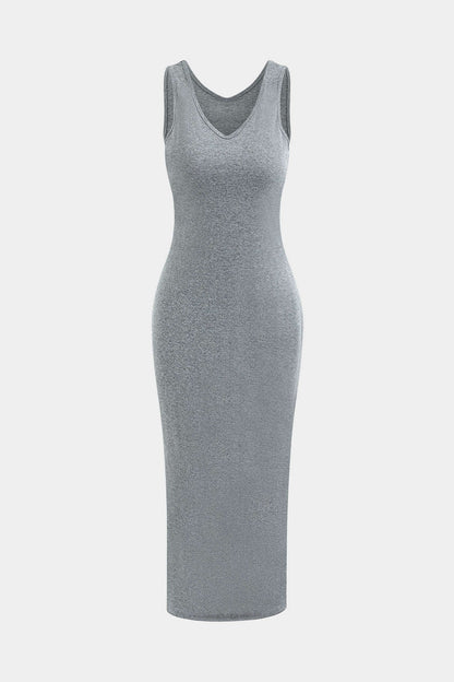 Damen Hoodie Midi Kleid Set Zweiteiler Lässig