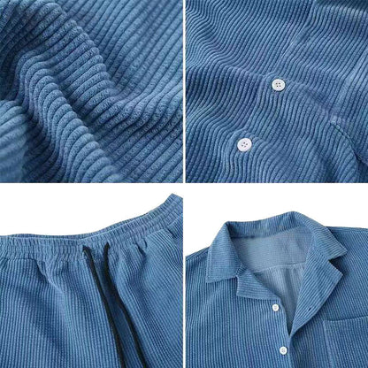 Herren Sommeranzug Cord Elegant