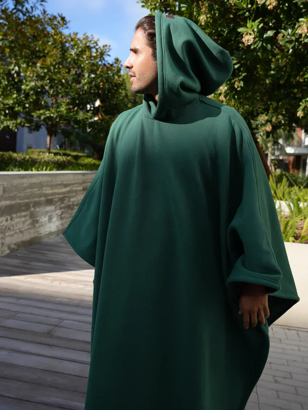 Kuscheldecke Oversized Wohlfühldecke Kapuzenpullover
