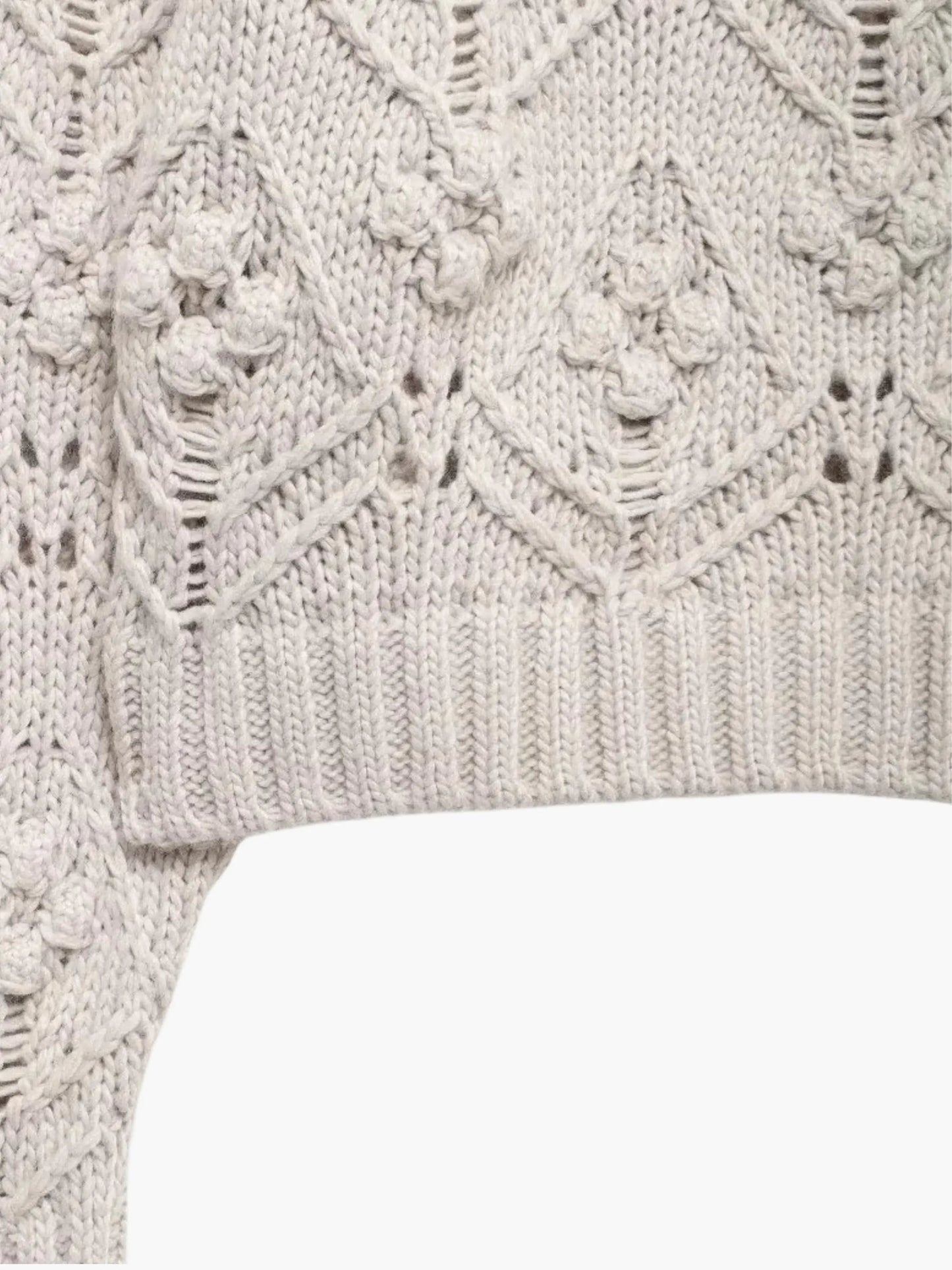 Damenpullover Zopfmuster Frauen
