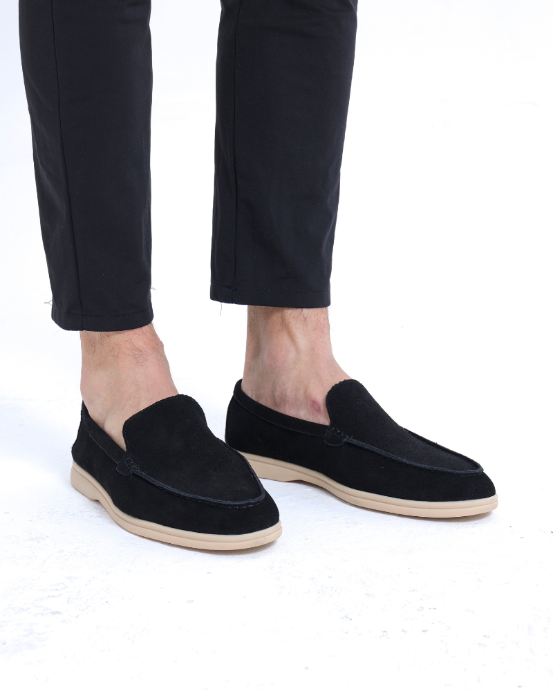 Herren Loafer aus Wildleder Elegantes Design
