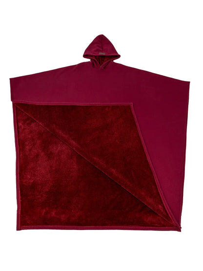 Große Kuscheldecke mit Kapuze Warm