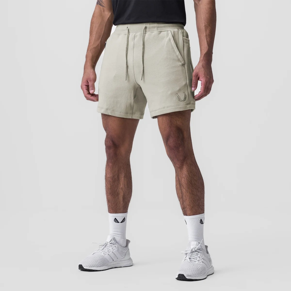 Herren Sport Shorts Baumwolle Leicht Bequem