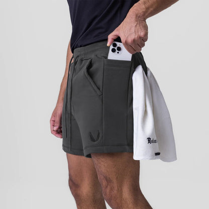 Herren Sport Shorts Baumwolle Leicht Bequem