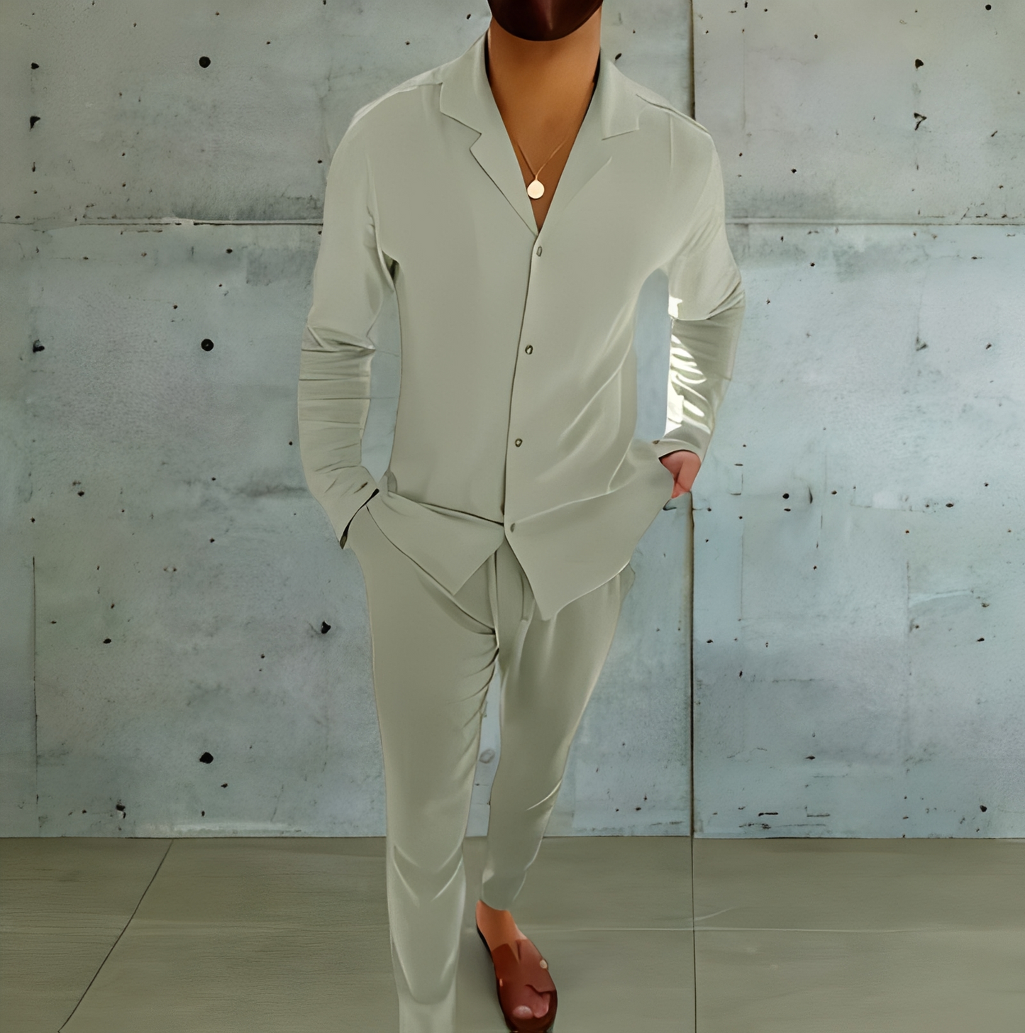 Männer Sommeranzug Slim Fit Modern