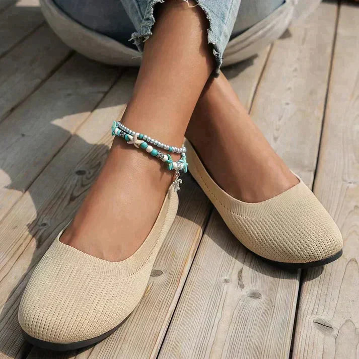Damen Orthopädische Ballerinas Bequem