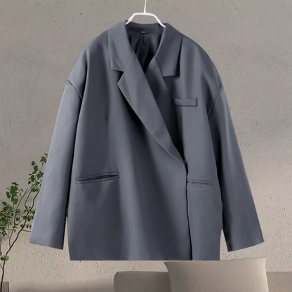 Damen Blazer Oversized Büro Chic Groß