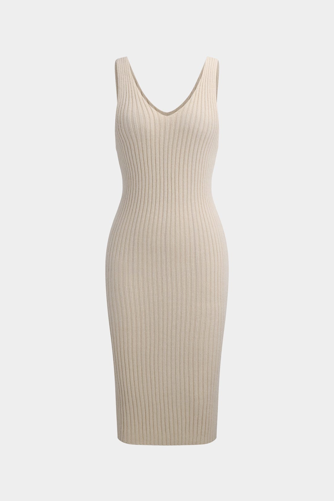 Damen Strick Zweiteiler Set Crop Oberteil Figurformend