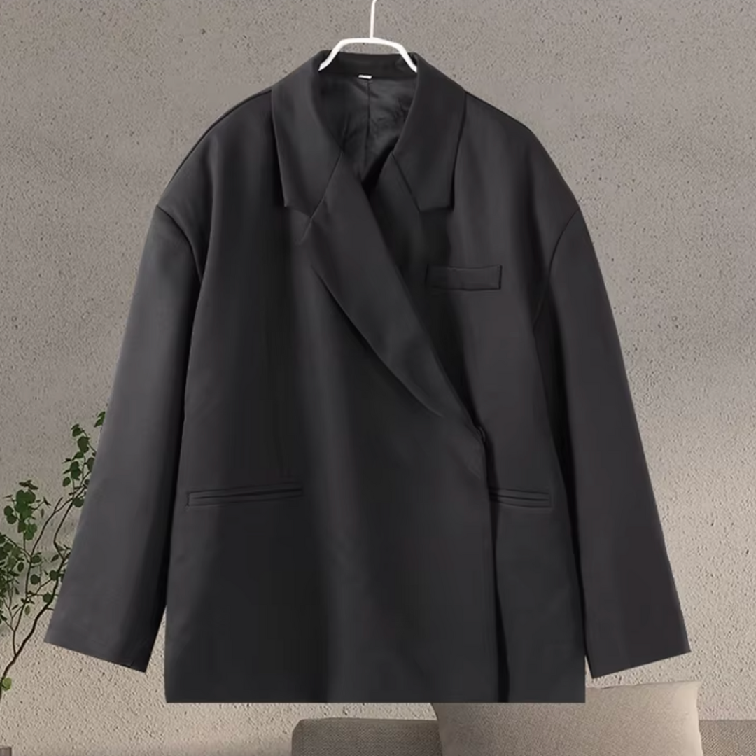 Damen Blazer Oversized Büro Chic Groß