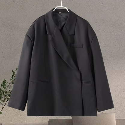 Damen Blazer Oversized Büro Chic Groß