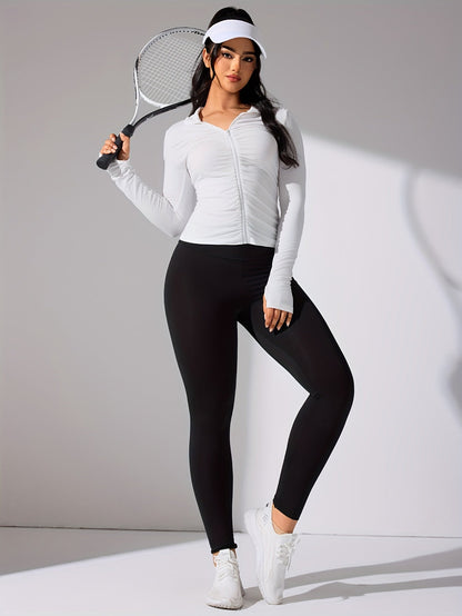 Damen Sportjacke Langarm Lässig