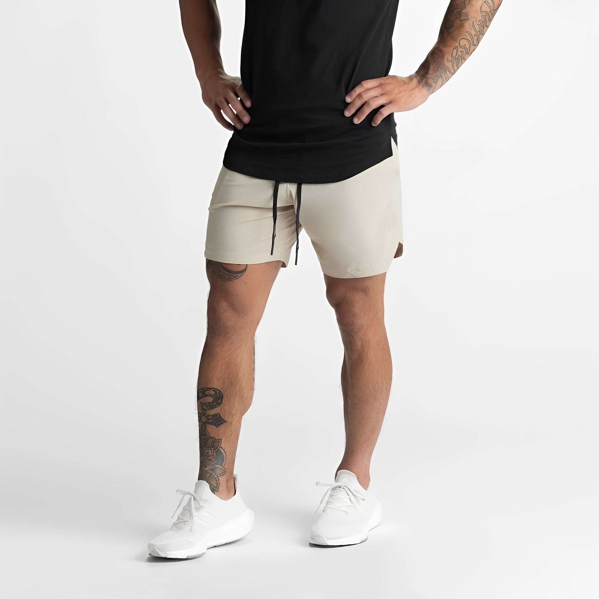Herren Sportshorts Schnelltrocknend Atmungsaktiv - Norvielle