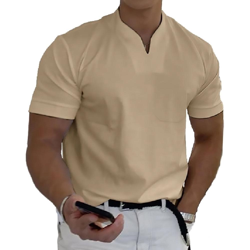Herren Freizeithemd Bequem Baumwolle