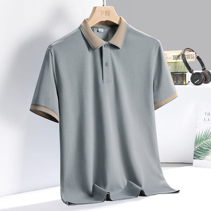 Herren Polo-Shirt Elegantes Business-Casual Baumwolle Modern