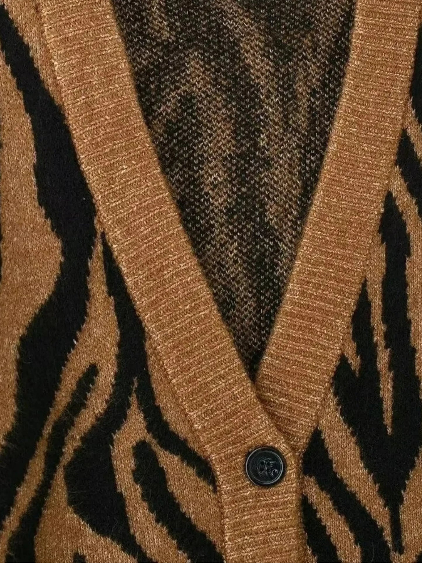 Damen Strickpulli Gestreift Warm