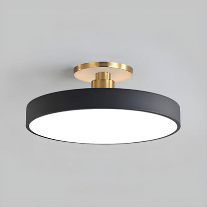 LED Deckenleuchte Gold Modern Dimmbar - Norvielle