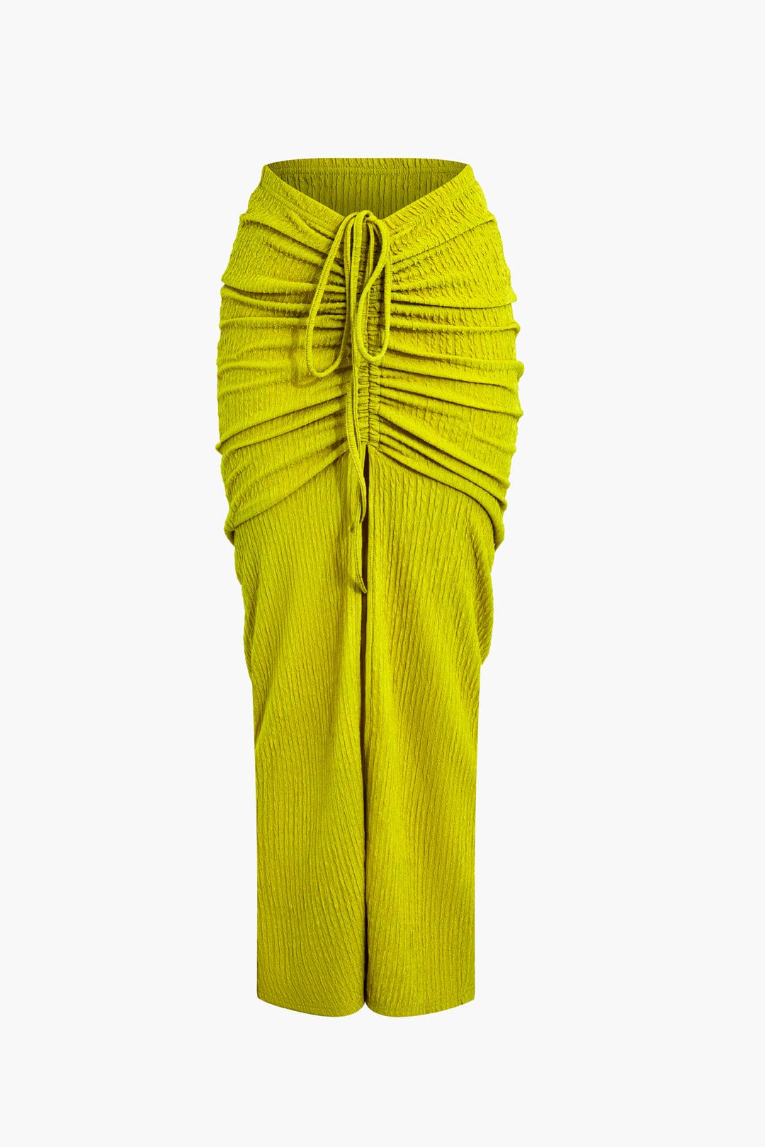 Damen Zweiteiliges Set Raffung Bekleidung