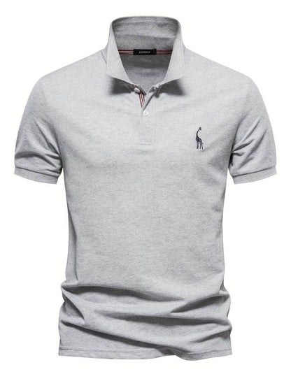 Herren Poloshirt Slim Fit Klassisch