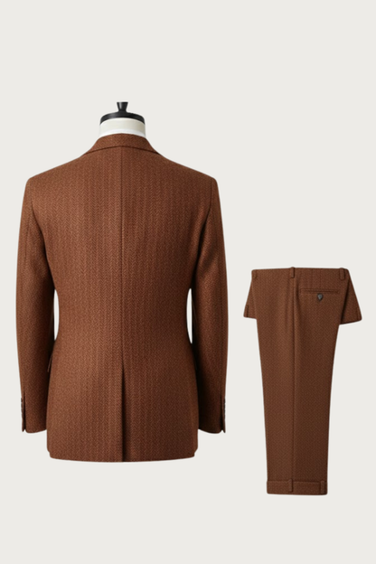 Herren Anzug Slim Fit Modern Frühjahr