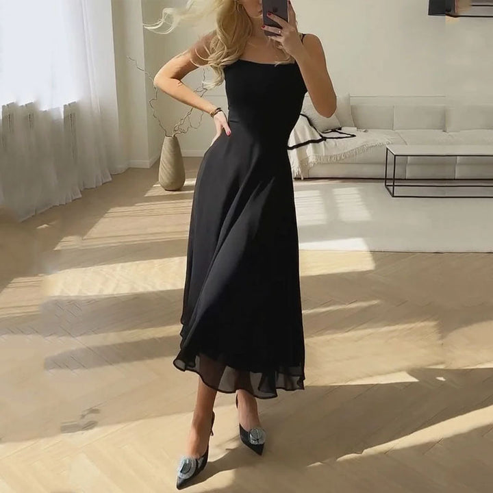 Damen Hochzeitsgastkleid Midi Elegant