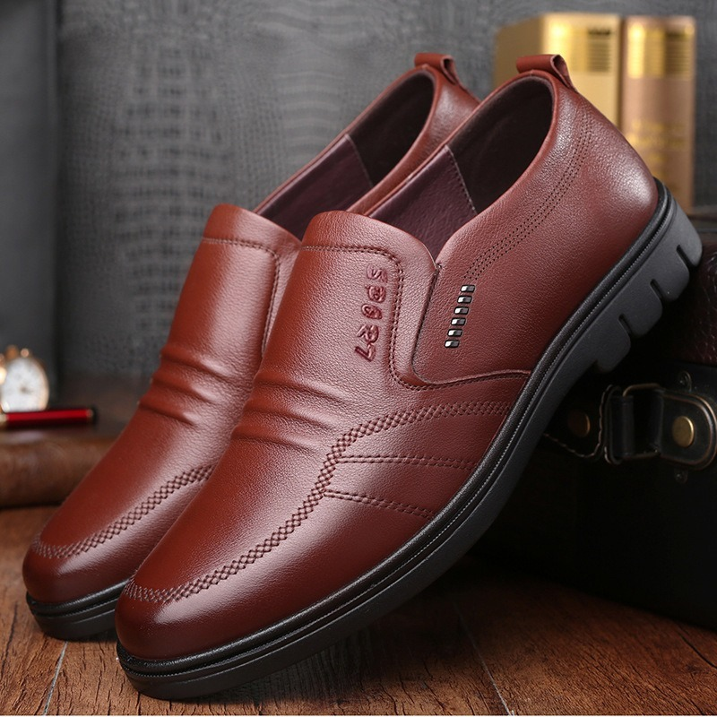 Damen Winterstiefel Rutschfeste Ledersohle Schwarz - Norvielle
