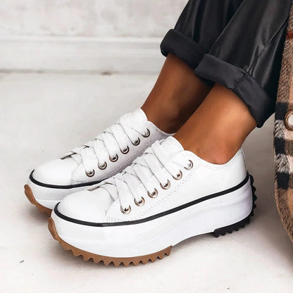 Damen Orthopädische Sneaker Bequem Sommerweiß