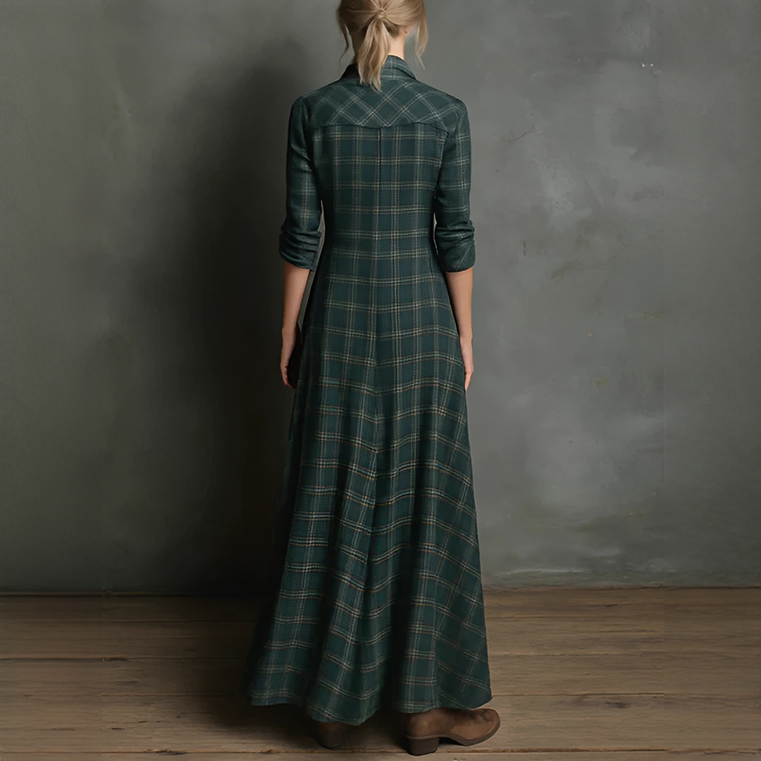 Damen Maxikleid Entspannt Elegant Lang