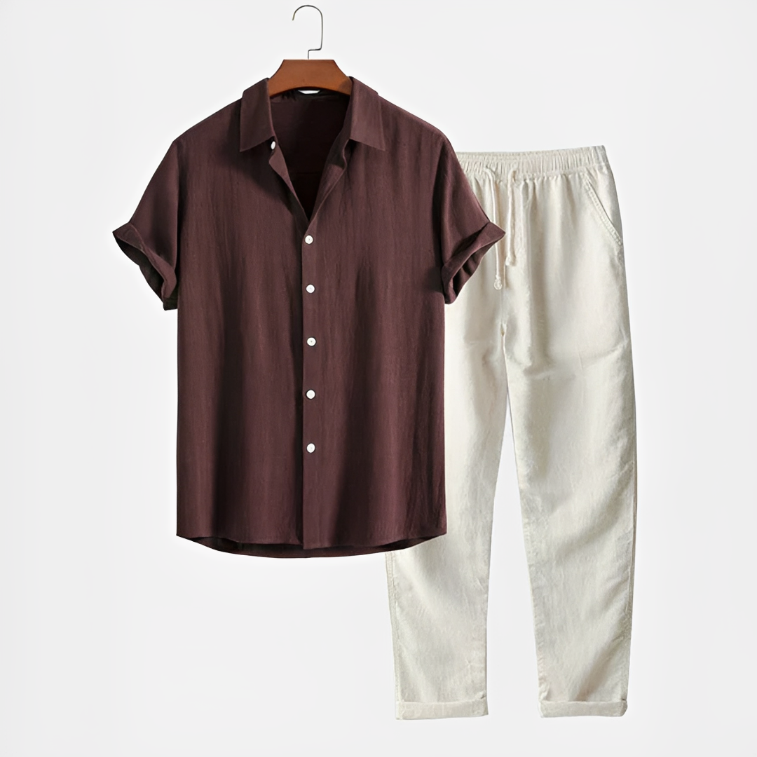 Herren-Set Modern Sportlich Bequem Marwen