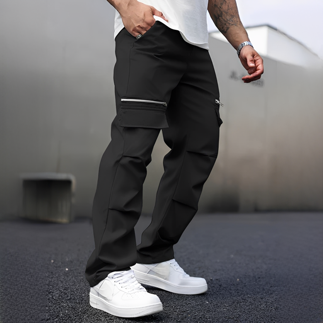 Herren Cargo-Hose Komfort Fit Bequem