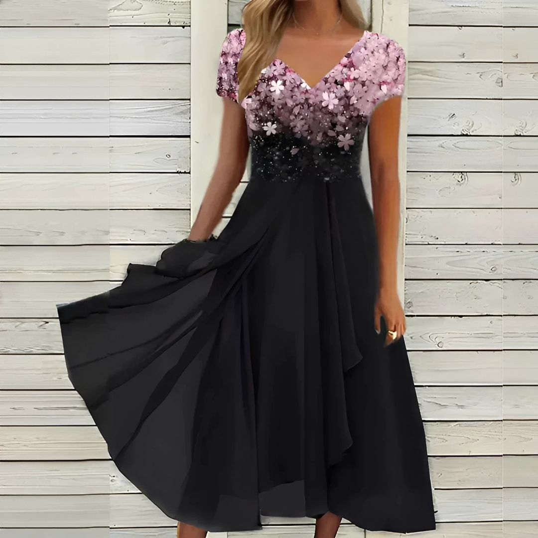 Damen Sommerkleid Leichtes Baumwollkleid Modern