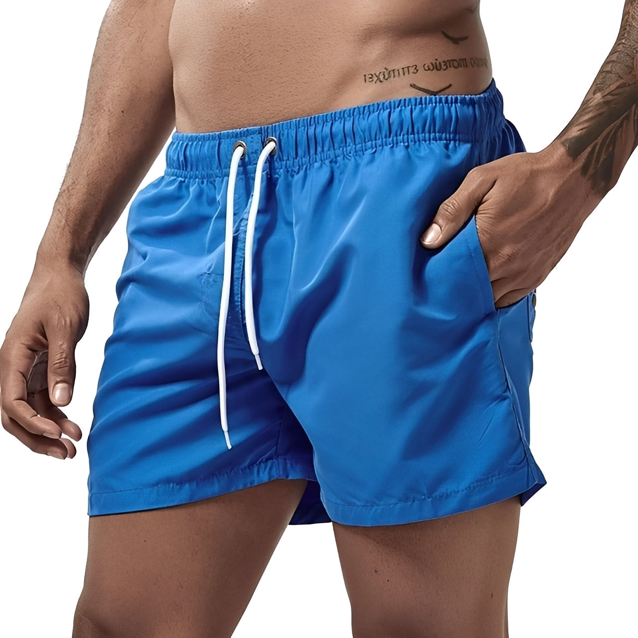 Herren Shorts Sommer Bequem Leicht